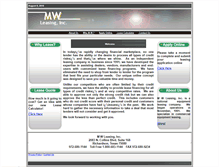 Tablet Screenshot of mwleasing.net